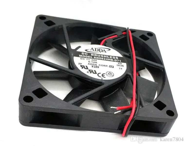 AD0812HB-A73GL eksenel akışlı soğutma fanı DC 12V 80 * 80 * 25MM 0.25A