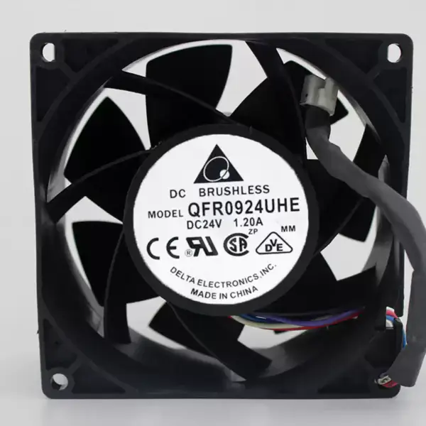 Yeni DELTA 9238 9038 24V 1.2A QFR0924UHE inverter fan güç fanı