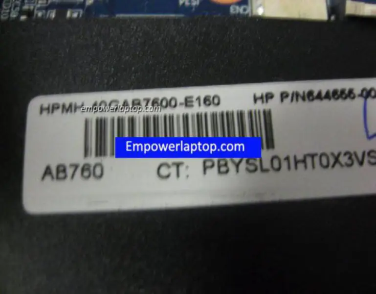 HP DV7-6000 645384-001 Anakart