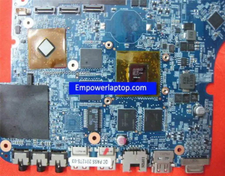 HP 645386-001 DV7 DV7-6000 A70M DSC HD6750 1G Anakart