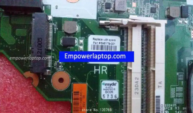 HP 646179-001 2000 CQ43 CQ57 6470 512m Anakart