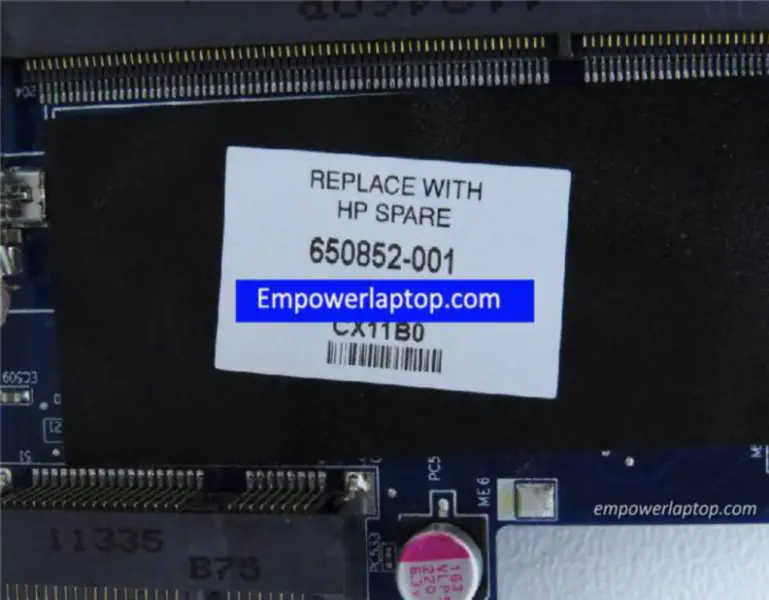 HP 650852-001 DV6 DV6-6000 Anakart