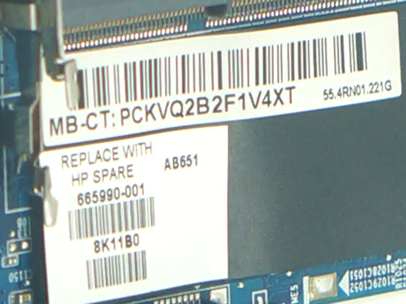 HP 665990-001 DV7 DV7T DV7-6000 Anakart