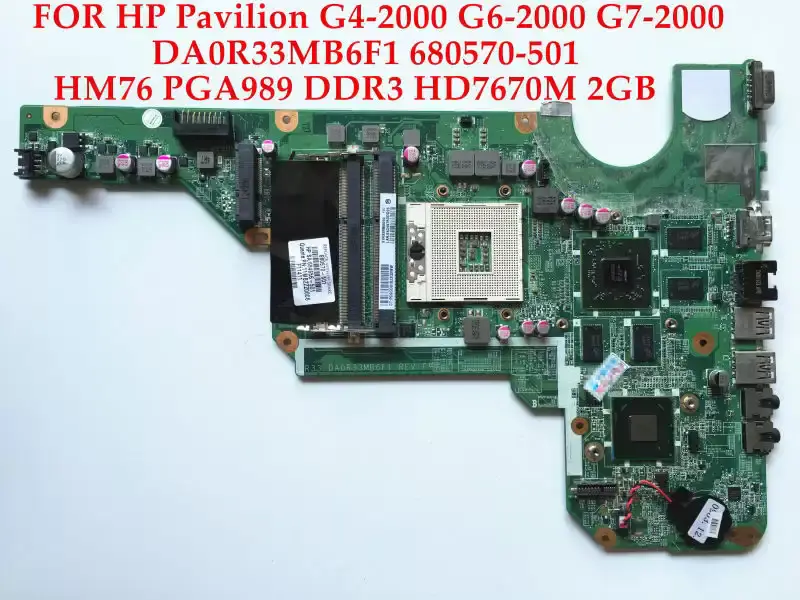 HP G4 G6 680570-501 Anakart