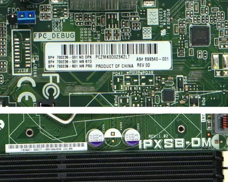 HP anakart 699340-001 700239-001 IPXSB-DM