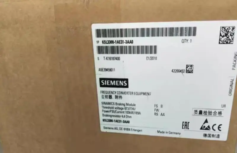 Siemens 6SL3300-1AE31-3AA0 dönüştürücü