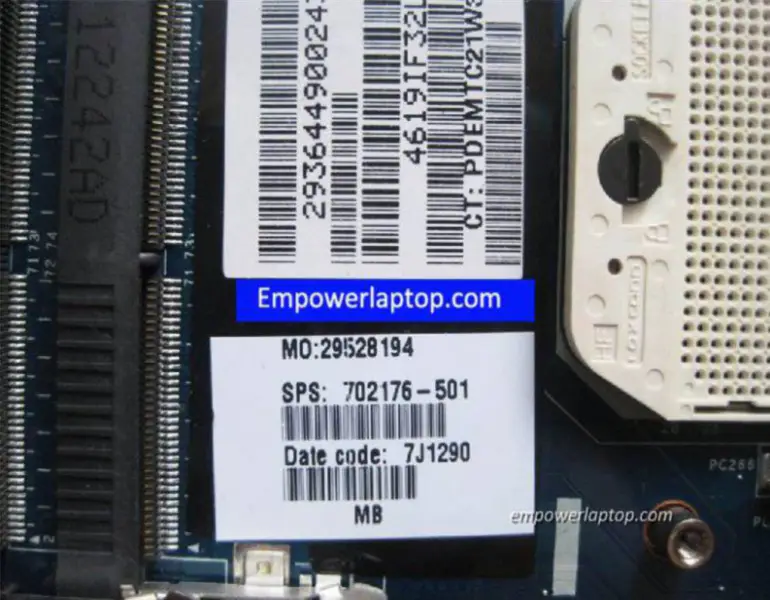 HP ENVY M6 702176-501 QCL51 LA-8714P Anakart
