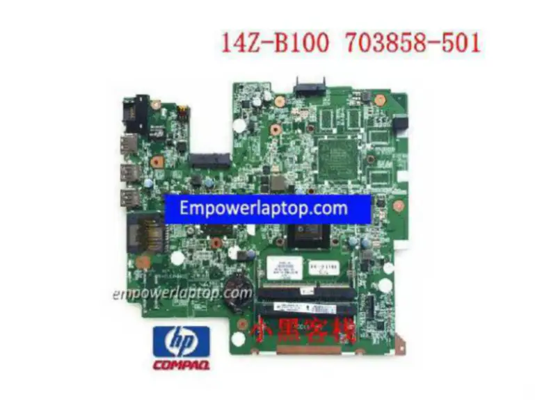 HP 703858-501 pav 14 DA0U53MB6C0 Anakart