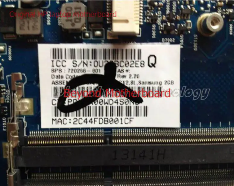 M7 için HP 720266-601 anakart