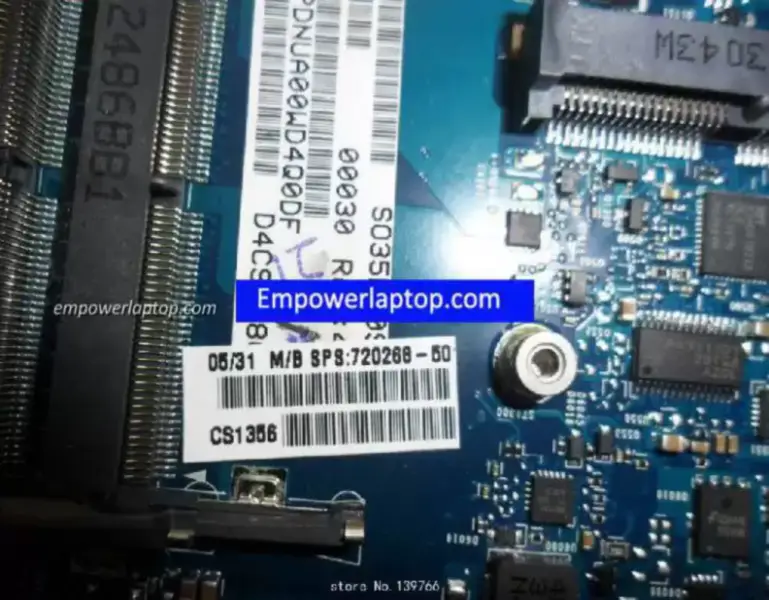 HP envy 17 17-J 720268-501 720268-001 Anakart