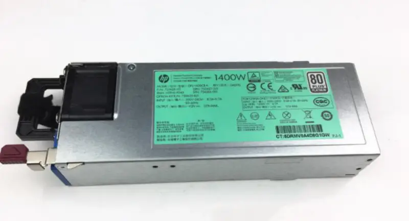 HP 1400W Flex Slot Platinum Plus Çalışır Durumda Takılabilir Güç Kaynağı Kaynağı 720620-B21 733427-001 754383-001 HSTNS-PF43