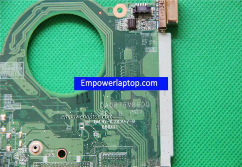 HP 15 15-E DA0R76MB6D0 734004-001 Anakart