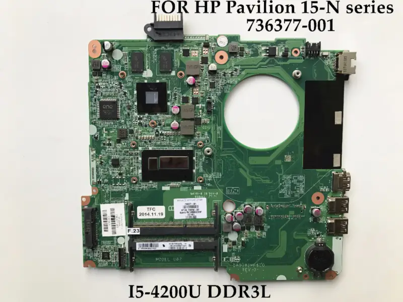 HP Pavilion 15-N serisi 736377-001 I5-4200U DAOU82MB6D0 Anakart