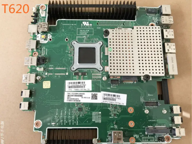 HP T620 736832-001 719369-002 AMD CPU GE217G Anakart