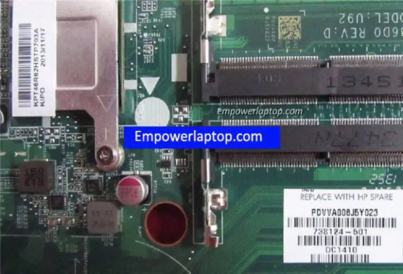 HP 15-N 738124-001 738124-501 A10-5745M DA0U92MB6D0 Anakart