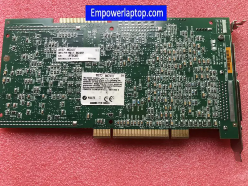 MATROX Meteor-Ⅱ MET2-MC/4/8F 751-0201 REV.A Görüntü Yakalama Kartı