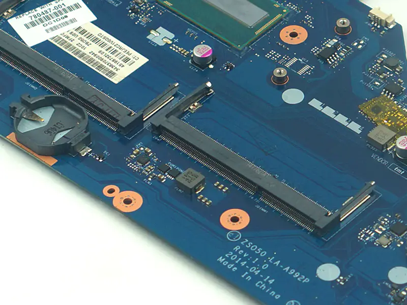 HP 15-R 250 G3 I3 CPU 780487-001 780487-501 ZS050 LA-A992P Anakart