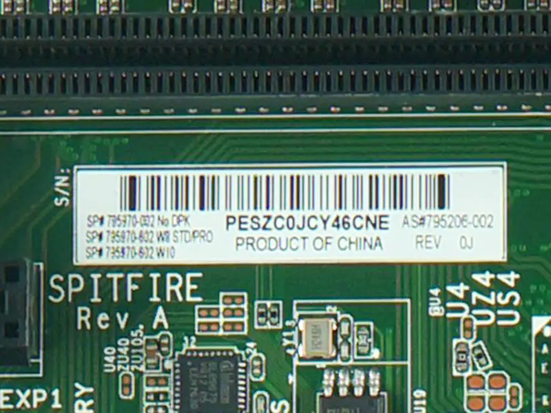 HP 795206-002 800 G2 Q170 1151 anakart
