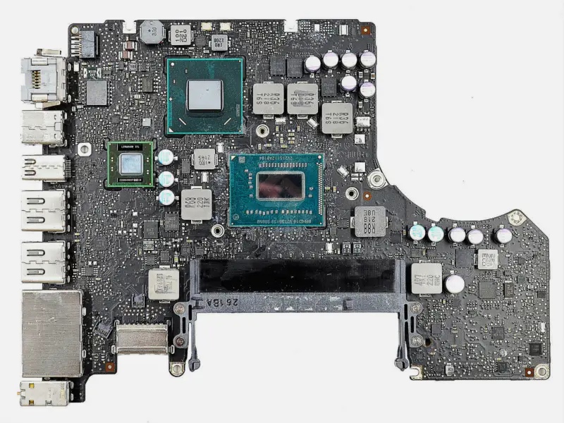 i5-3210M işlemcili Macbook Pro A1278 820-3115-B MD101 MD102 Anakart (2012 Yılı)