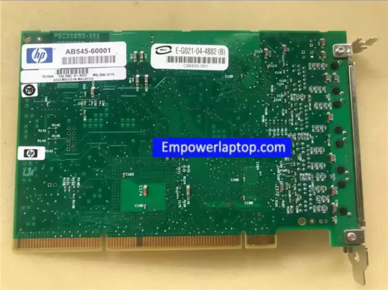 Intel 82546EB PRO/1000 MT Gigabit Adaptör