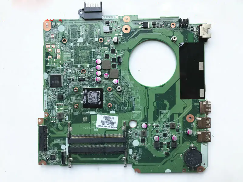 HP 776783-501 DA0U93MB6D2 15-f Anakart