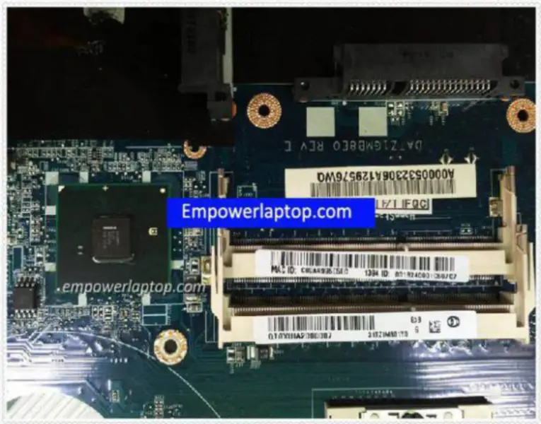 Toshiba FIT X505 A000053230 Anakart