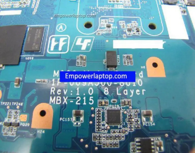 Sony A1765407A MBX-215 M930 1P-009AJ00-8010 8 Katmanlı Anakart