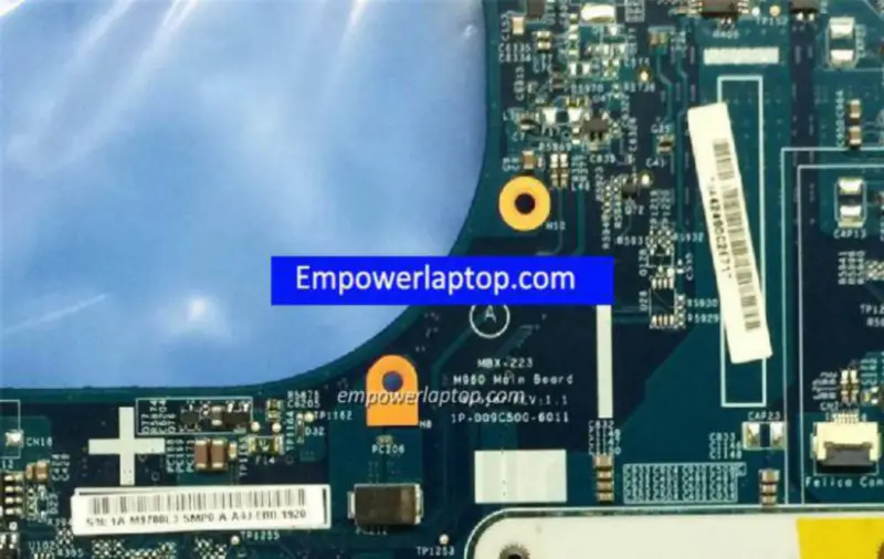 Sony Vaio VPCEB MBX-223 1P-009C500-6011 A1771572A Anakart