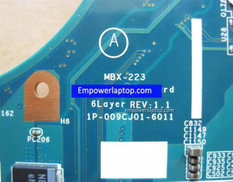 Sony MBX-223 M960 6Layer 1P-009CJ01-6011 A1771573A Anakart