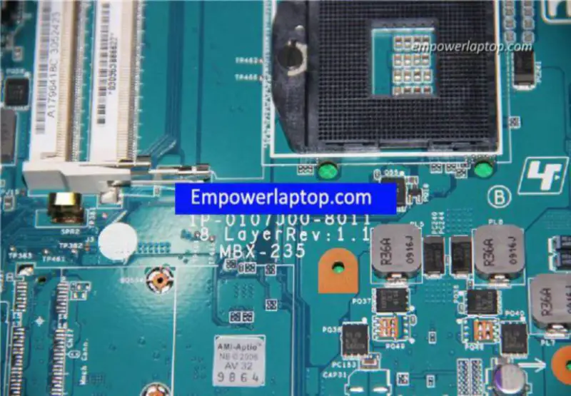 Sony MBX-235 M932 A1796418C 1P-0107J00-8011 Anakart