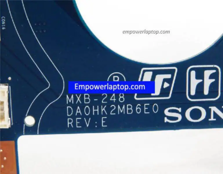 Sony MBX-248 A1827704A DA0HK2MB6E0 Anakart