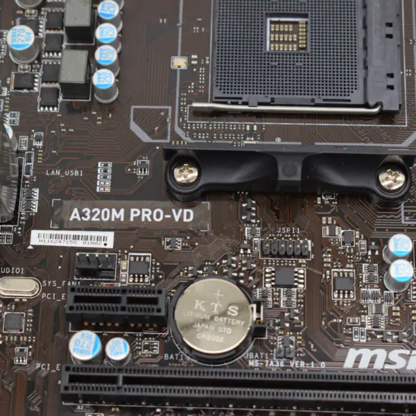 MSI A320M PRO-VD Anakart AM4 A320 DDR4 Sata3