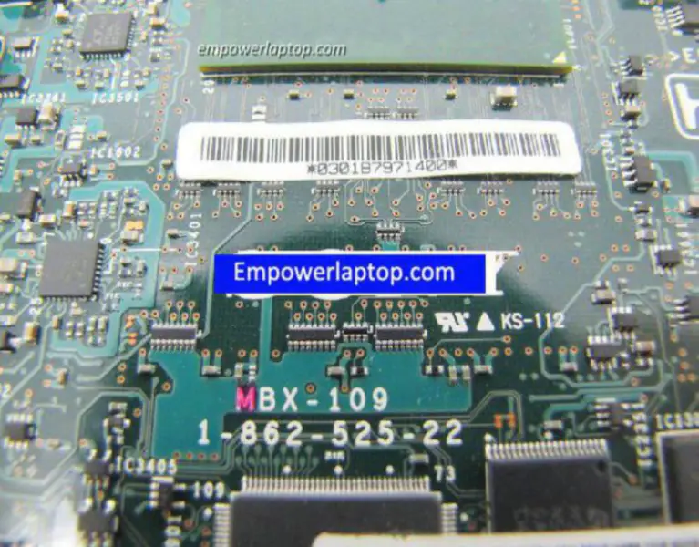 Sony A8068749A MBX-109 1-862-525-22 Anakart