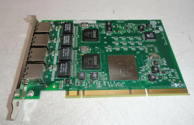 Intel PRO/1000 GT Dört Bağlantı Noktalı Sunucu Adaptörü PWLA8494GT 82546GB
