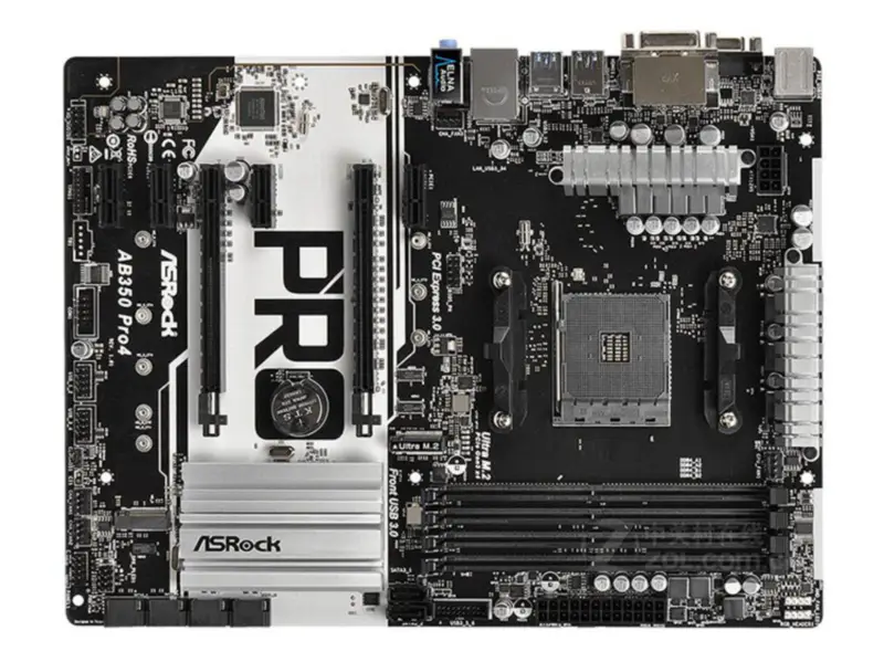 ASROCK AB350 Pro4 anakart (yalnızca anakart)