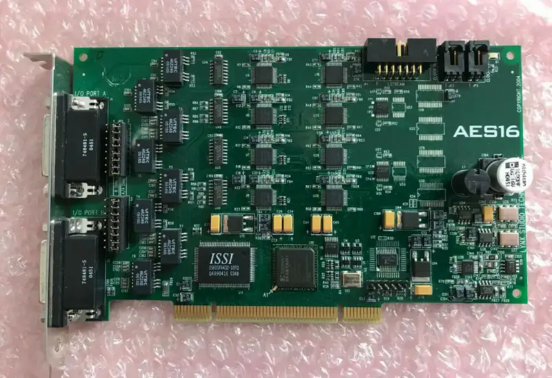 Lynx AES16 8 kanallı AES/EBU PCI Ses Arabirimi A/D/A 192kHz /DAB/Streaming