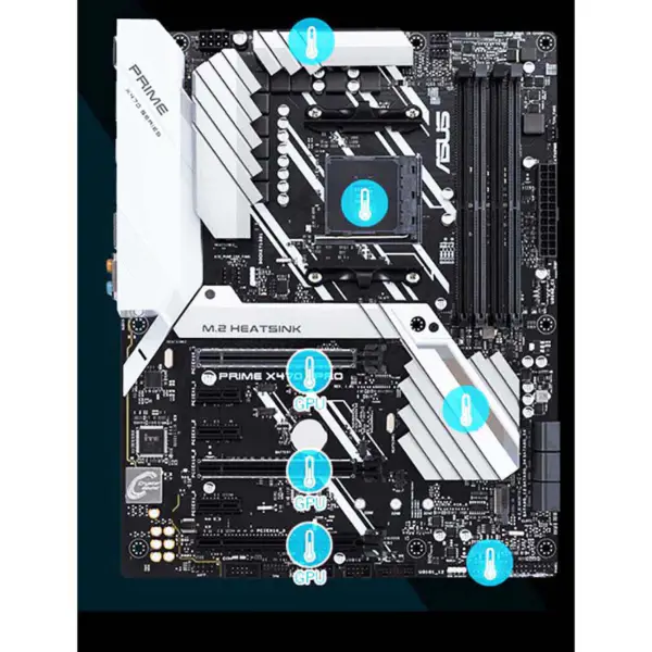 Asus Prime X470-pro için Anakart