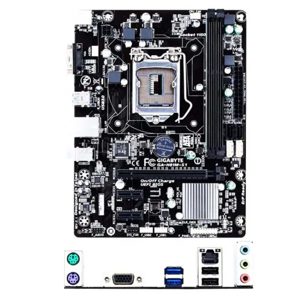Gigabyte Ga-h81m-s1 için H81 Anakart