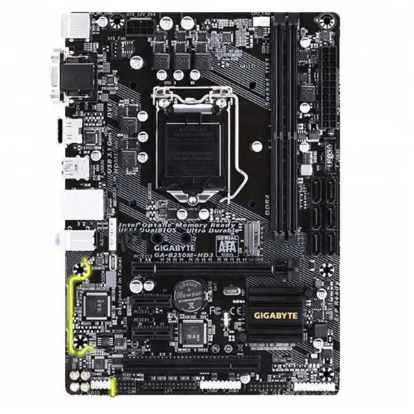 Gigabyte B250m-hd3 İçin Oyun Anakartı I3 I5 Destekler