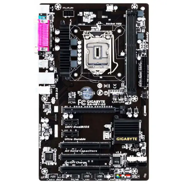 Gigabyte Ga-h81-d3 için H81 Anakart