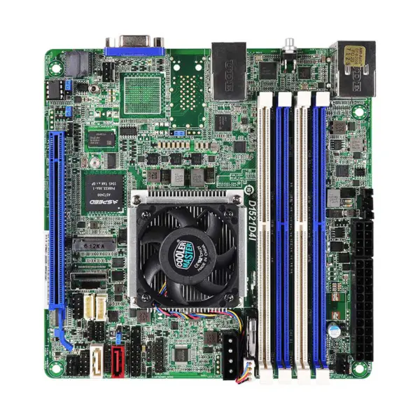 Asrock D1521d4i Lga1150 Ddr4 128gb Support Xeon D1521