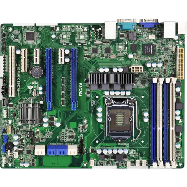 Asrock E3c204 Socket H2 Lga1155 Support E3-1200 V2