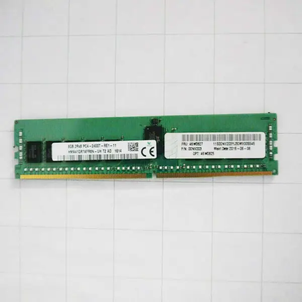 Lenovo Ram 46w0827 46w0825 8gb 2rx8 Pc4-2400t Ddr4 2400 Reg Ecc Sunucu Belleği için