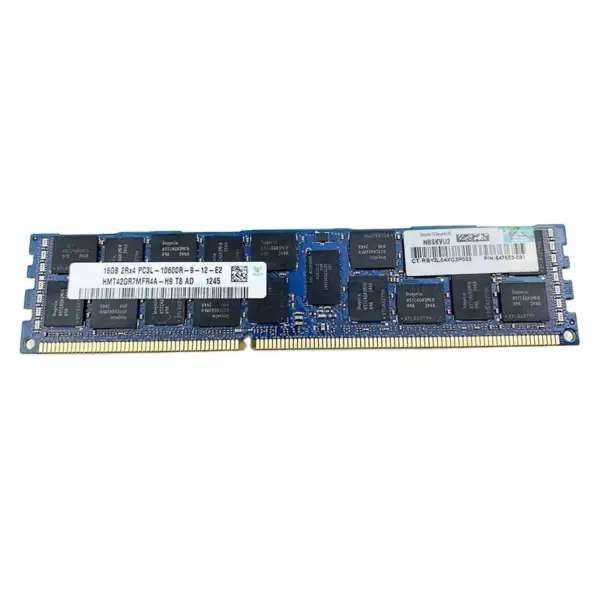 Hp 647901-b21 647653-081 16gb Ddr3 1333 10600r Ram İçin Sunucu Belleği