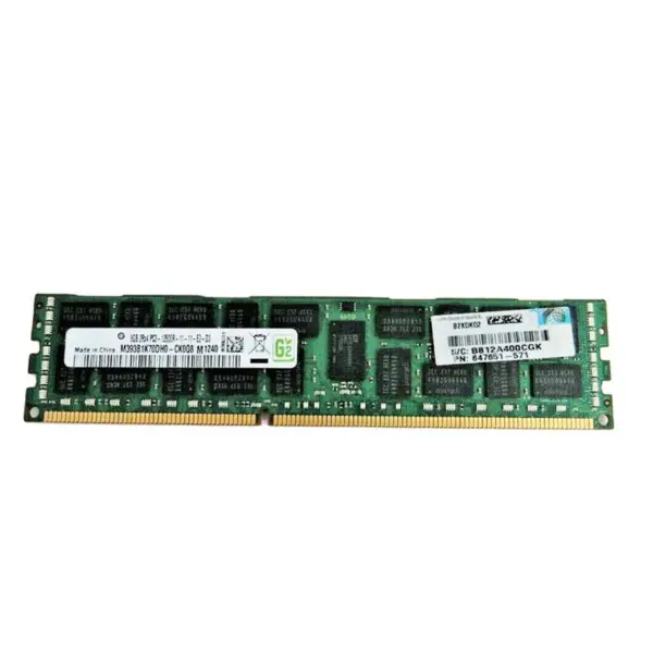 Hp 647651-571 682414-001 8gb Ddr3 1600 2rx4 Pc3-12800r Ram İçin Sunucu Belleği