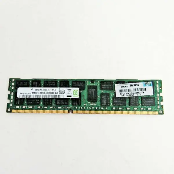 Hp 647651-571 682414-001 8gb Ddr3 1600 2rx4 Pc3-12800r Ram İçin Sunucu Belleği