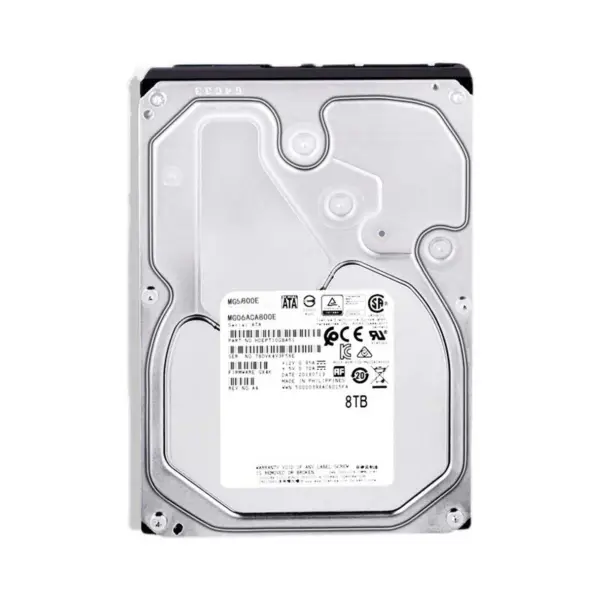 Sunucu Masaüstü Sabit Disk Mg06aca800e Sabit Sürücü 7200 Rpm Sata 6gb / s 256mb Önbellek 3.5 inç Hdd için 8tb