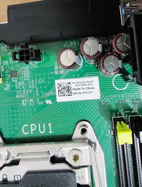 Dell R53py H21j3 Anakart