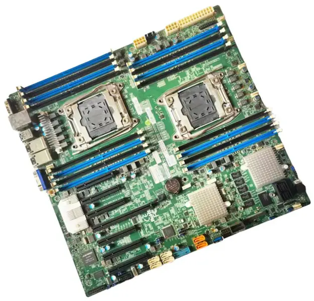 Supermicro Anakart Lga2011 E5-2600 V4 / v3 Ailesi İçin X10drh-ct Ddr4 Çift Bağlantı Noktalı 10gbase-t Sas3 (12gbps) Ipmi 2.0