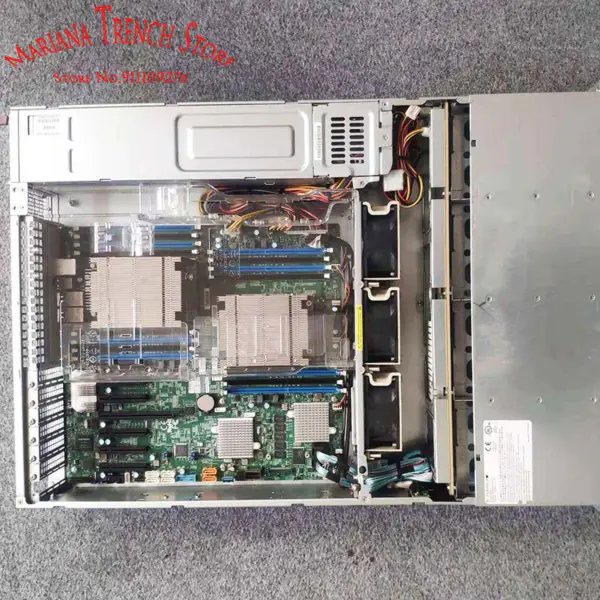 Supermicro Anakart Lga2011 E5-2600 V4 / v3 Ailesi İçin X10drh-ct Ddr4 Çift Bağlantı Noktalı 10gbase-t Sas3 (12gbps) Ipmi 2.0
